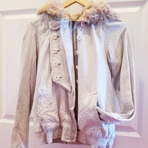 Marc Jacobs Light Gray Fleece hoodie